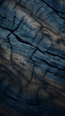 a close up of a wood texture with cracksの素材