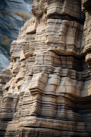 an image of a rock formation in the desertの素材