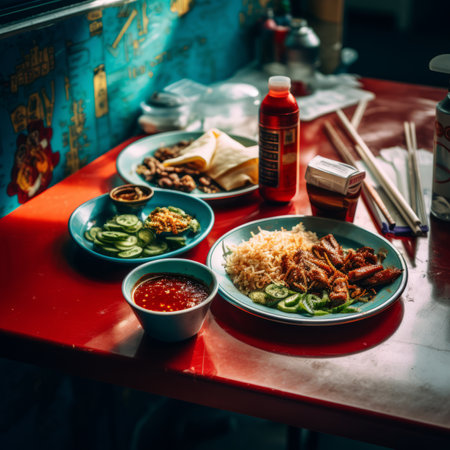 the table is redの素材