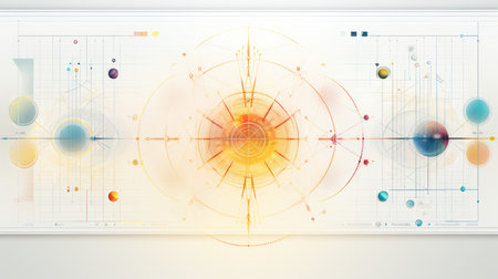 an abstract image of a computer screen with an abstract designの素材