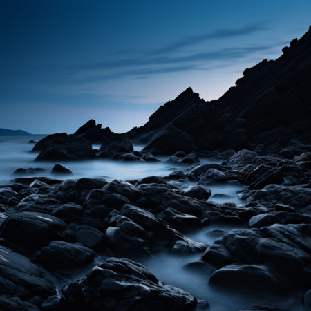 the sky is blueの素材