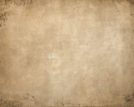 an old grungy paper background with a hole in the centerの素材