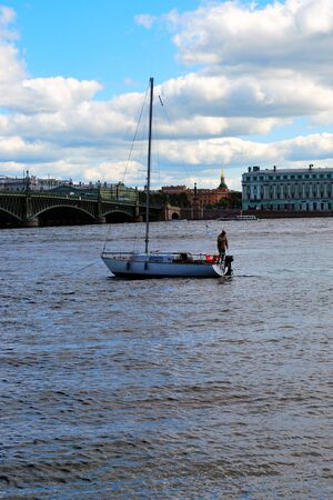 Lonely Sailorの写真素材
