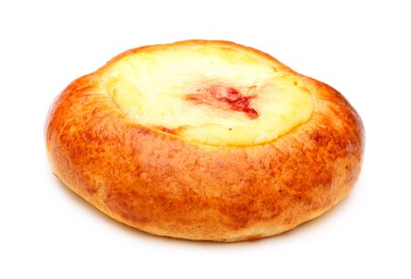 Pie With Curds Fillingの写真素材