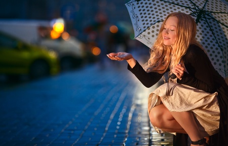 Under the Rainの写真素材