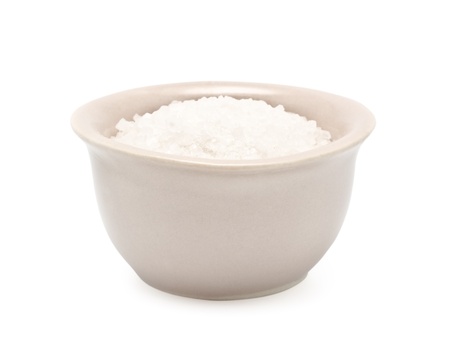 full salt castor isolated on white backgroundの写真素材