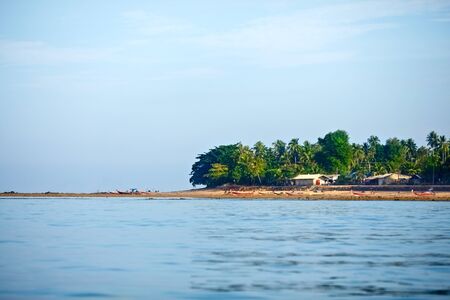 tropical beach, Andaman Sea Shore in Thailandの写真素材