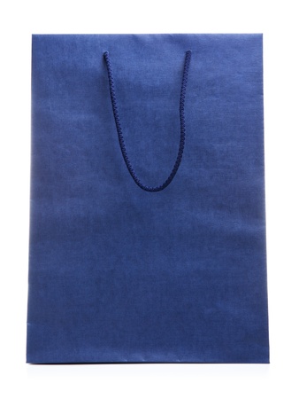 colorful paper shopping bag, isolated on whiteの写真素材