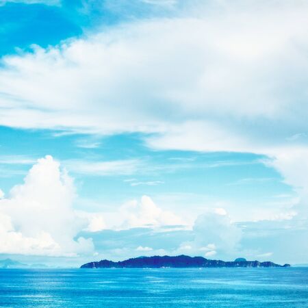 Andaman Sea, Thailand, landscape at sunny dayの写真素材