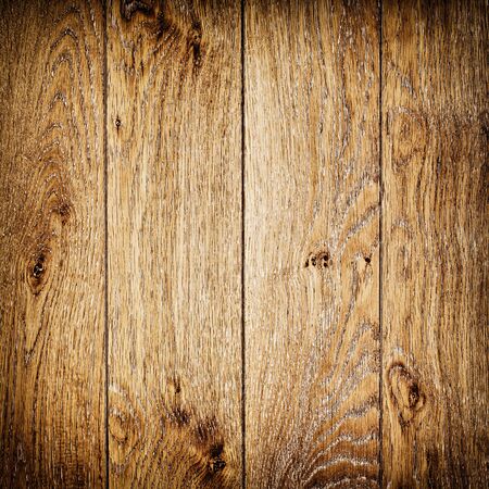 wall of brown oil oak boards, backgroundの写真素材