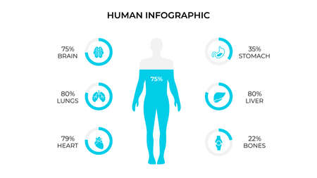 Business data visualization. Medical chart. Vector business template for presentation. Creative concept for infographic.のイラスト素材