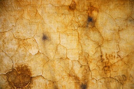 Grunge old cracking facade backgroundの写真素材