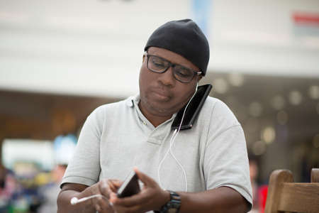 Man with cellphone