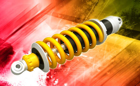 shock absorber isolated vector illustration of several options eps10   shock absorberの写真素材