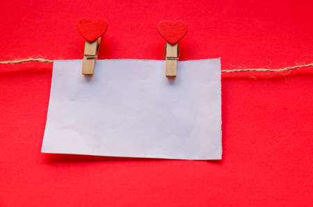Valentine gift card With colorful Theme background And Spacing For Messageの写真素材
