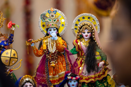 Carnival of Venice, beautiful masks at St. Mark's Squareの写真素材