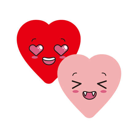 Couple Mascot Love Valentines Dayのイラスト素材