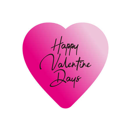 Pink Love Vector Valentines dayのイラスト素材