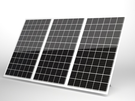 solar panelの写真素材