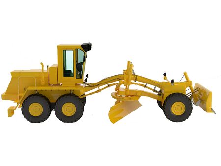 bulldozer excavator isolated の写真素材