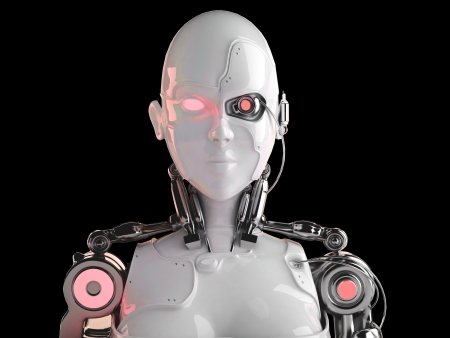 robot womenの写真素材