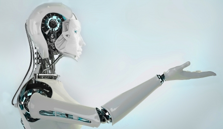 robot womenの写真素材