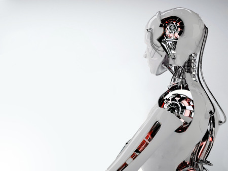robot menの写真素材