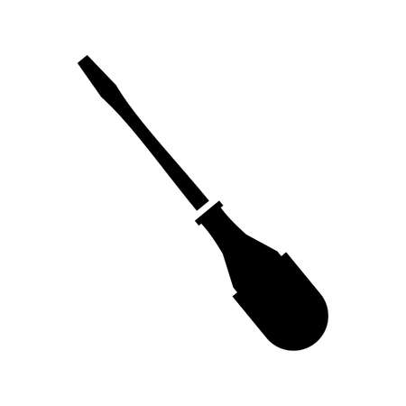 Simple Screwdriver Iconのイラスト素材