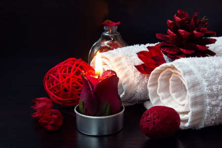 Spa and wellness stuff の写真素材