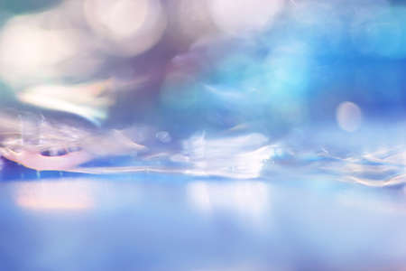 Abstract background with swirls and circles  macro shot of colorful liquids