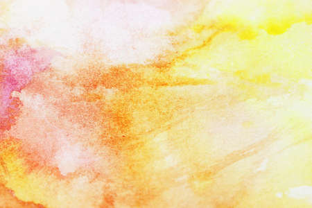 colorful watercolor brushstroke の写真素材