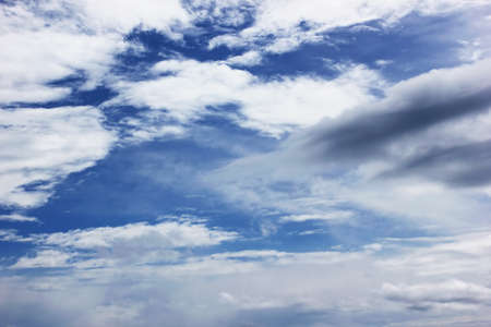 sky covered with dark clouds 