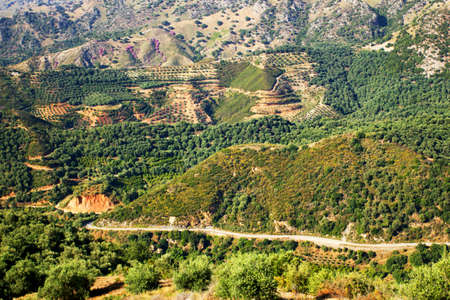 Mountain valley, Crete, Greece