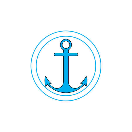 anchor icon vector illustration template design