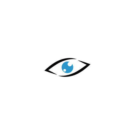 Branding Identity Corporate Eye Care vector logo designのイラスト素材
