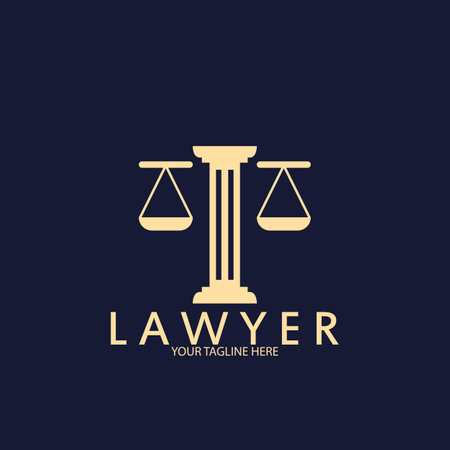 justice law icon vector illustration template designのイラスト素材