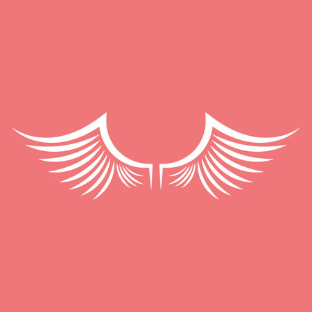 wing icon vector logo ilustration template