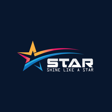 Star icon Template vector illustration design