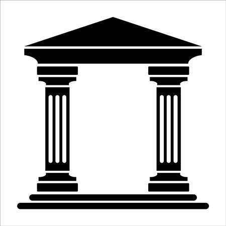 column icon vector illustration designのイラスト素材