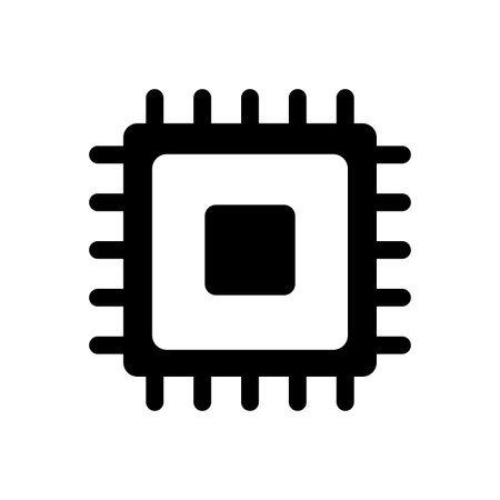 microchip icon vector illustration design