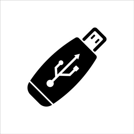 usb icon vector illustration designのイラスト素材