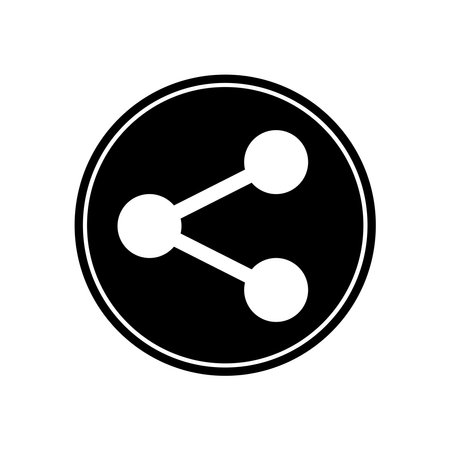 share icon vector illustration designのイラスト素材