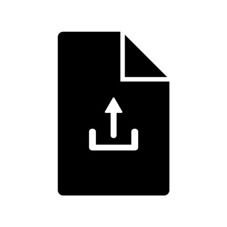 upload icon vector illustration designのイラスト素材