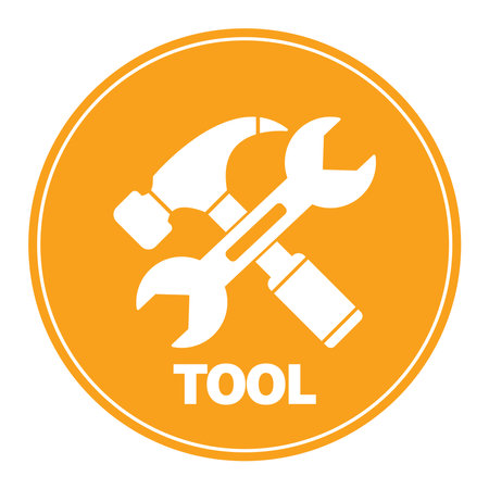 tool icon vector illustration logo designのイラスト素材