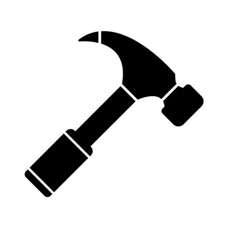 hammer icon vector illustration logo designのイラスト素材