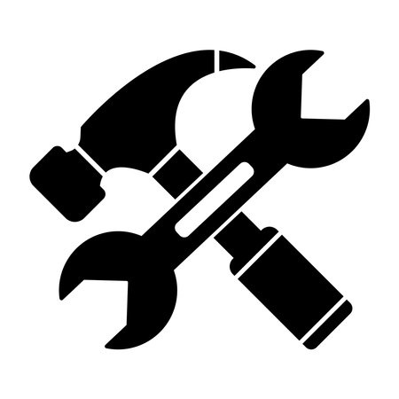 tool icon vector illustration logo designのイラスト素材