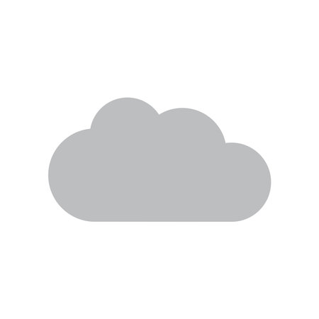 cloud icon vector illustration logo designのイラスト素材