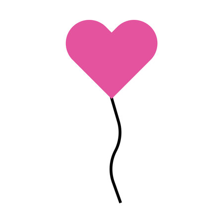 valentine icon and love icon vector illustration logo designのイラスト素材