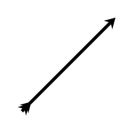 arrow icon vector illustration logo designのイラスト素材