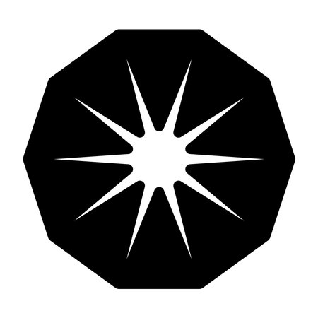 fan icon vector illustration logo designのイラスト素材